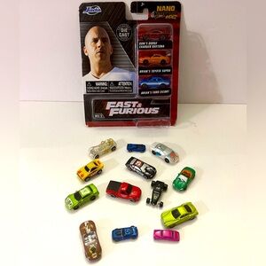 Vintage 2002 Micro Hot wheels & Fast & Furious Nano Hollywood Rides